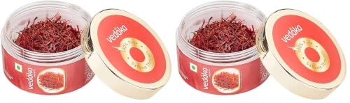 Image of Amazon Brand - Vedaka Saffron | 5 Gram | Kesar (Pack of 2)