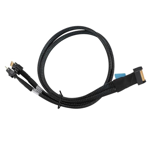 Cable MCIO 8I a SFF-8654 de 50 CM con Componentes de Alta Densidad 6