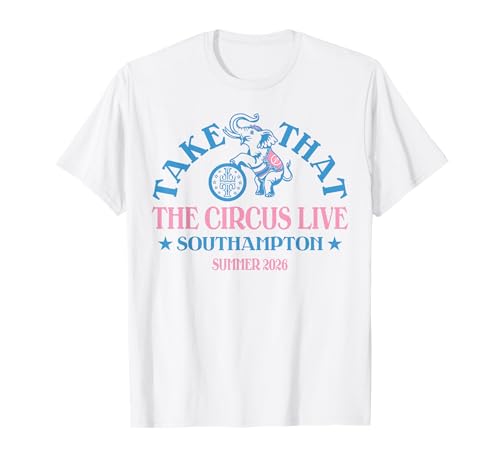 Image of Take that The Circus Live South Hampton T-Shirt