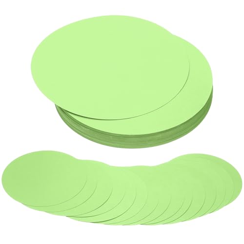 Rondelles en papier vert clair de 8 pouces PATIKIL pour loisirs créatifs