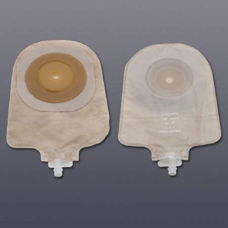 Premier Urostomy Pouch Drainable up to 2" Stoma 9" L 1pc System Transparent 84711, 5 Ct
