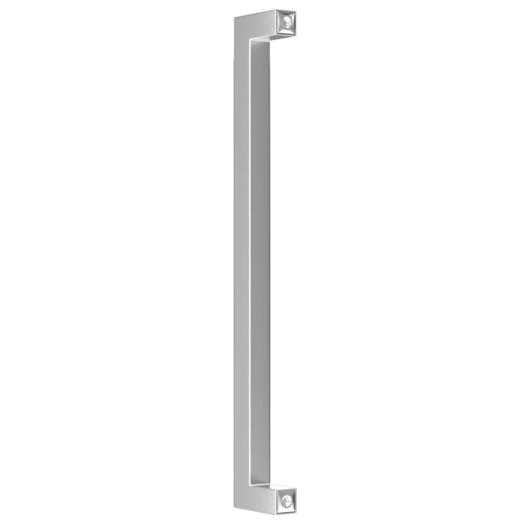 Möbelgriffe 10 Stk, silberner Edelstahlgriff mit gebürsteter Oberfläche, Lochabstand 224 mm, Bogenbügel Türgriff für Schubladen Schränke Küche Bad Flur