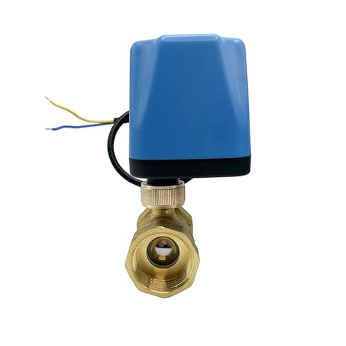 Válvula de bola motorizada con gran torque y latón resistente 4