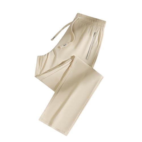 Image of Ice Silk Pants for Women Plus Size Quick Dry Athletic Pant Sports | Outdoors with Zipper Pockets