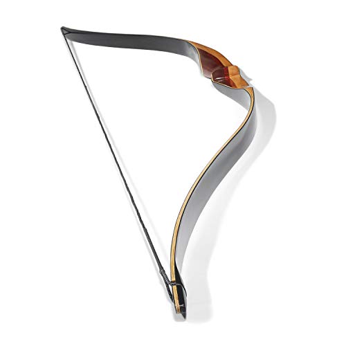 Kainokai 54 Inch Traditional Laminated Recurve Bow/Archery Amercian Hunting&Target Horse Bow/Longbow Most Arrows Fits,15-55 Lbs For Kids Teens & Adults thumb #2