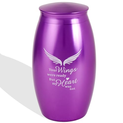 LINES ARTE Purple Angel Urn