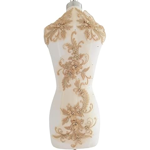 3D Floral Lace Appliqué for Clothing Cover