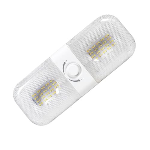 Plafonnier 12V/24V avec interrupteur pour remplacer l'éclairage de votre bateau