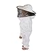 BeeCastle Children's/Kids' Beekeeping Protective Suit with Fencing Veil for Kids Round Hat (4.8FT/ 57.6INCH)