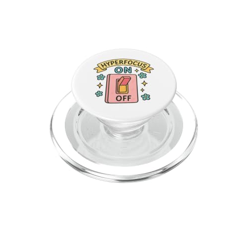 Hyperfocus on Interrupteur à Bascule Brain Power PopSockets PopGrip pour MagSafe