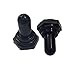 Gardner Bender GSW-20 Electrical Toggle Switch Covers, EDPM Rubber Cover, Moisture, Dust and Dirt Resistant, Pack of 2, Black (2-Pack)