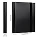 GEAoffice Card Binder - 4 Pocket Trading Card Collection Album Folder - 160 Side Loading Pocket Binder for TCG, MTG, Sports&Game Cards - Gifts for Card Collectors (All Black)