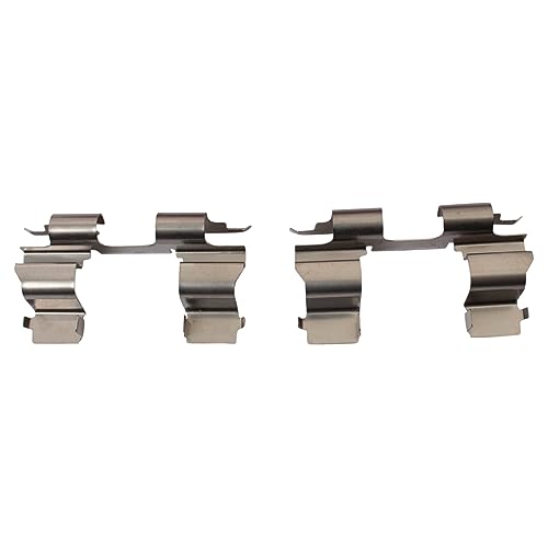 Image of TRQ Front Driver and Passenger Side Brake Caliper Set Caliper Brackets Hardware Compatible with 11-12 Ford Explorer 13-18 Explorer with Standard Duty Brakes 12-18 Taurus Limited