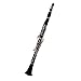 Clarinet B-flat Clarinet 17-key White Copper Key Clarinet for Beginner
