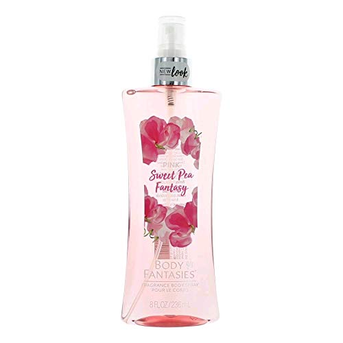 Body Fantasies Signature Pink Sweet Pea Fantasy by Parfums De Coeur - Body Spray 8 oz