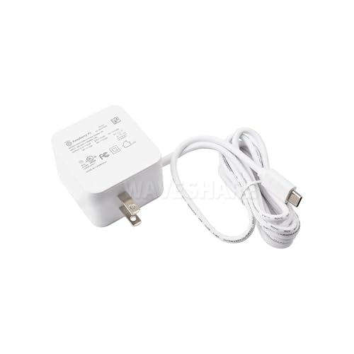 TUOPUONE Raspberry Pi 5用公式45W USB Type-C電源 RPi 45W USB-C Power Supply White の商品画像 2