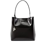 Picard Schultertasche Berlin für Damen aus Rindsleder in der Farbe Schwarz, 27x27x14cm, 5112549001