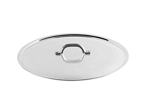 Pentole Agnelli FAMA2930 Coperchio in Alluminio, 30 cm, Argento