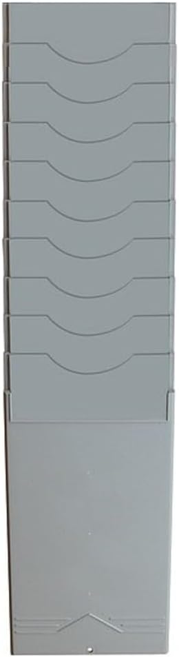 Pyramid Time Systems - 400-10 Time Card Rack, 10 Pockets