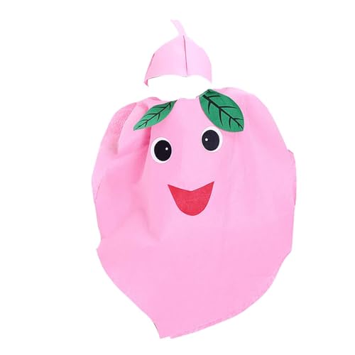 kowaku Costume de fruits pour adultes, accessoires de tenue, déguisement de nourriture de dessin animé, Costumes de Cosplay pour spectacle sur scène, jeu de, Pêche