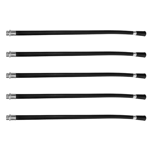 Homoyoyo 5pcs Extinguisher Powder Hose Extinguisher Hose Nozzle Replacement Sprayer Tube for Discharge Flexible Design for Various Fire Types and Situations Quick Use 19.65X0.83X0.83in