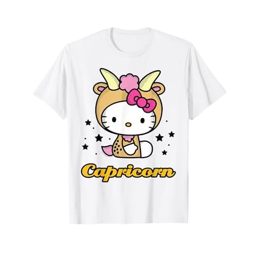 Hello Kitty Zodiac Capricorn Tee Shirt