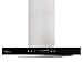 Produktbild KKT KOLBE/Wandhaube/Dunstabzugshaube / 60cm / Edelstahl/schwarzes Glas/WLAN/Nachlaufautomatik/SensorTouch Bedienung / FLAT6005ED