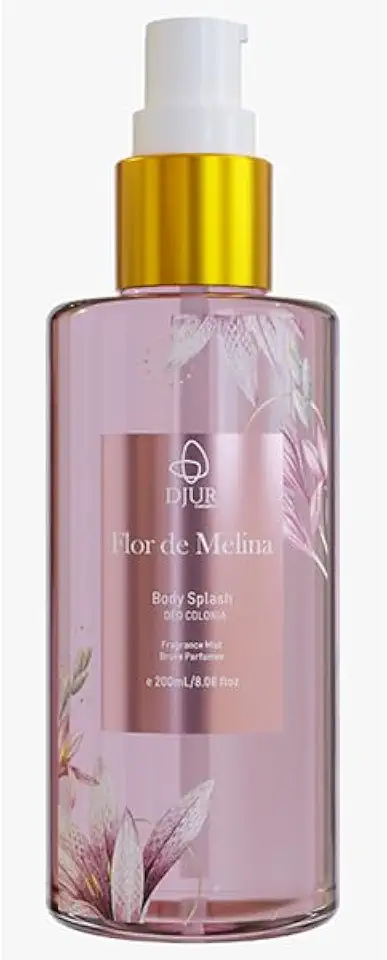 Body Splash Flor de Melina 200ml – Inspirado no Perfume Delina | Frescor e Sofisticação