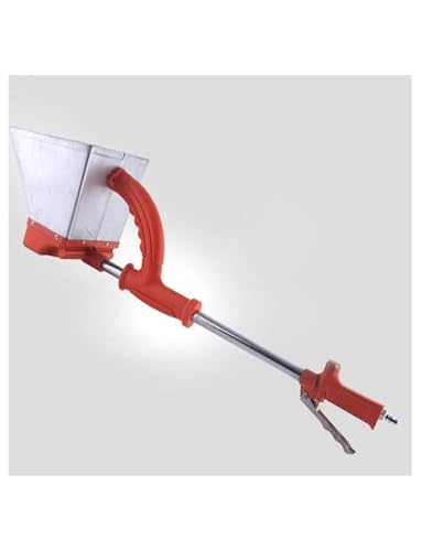 Pistola neumática de cemento | Pulverizador de 4 chorros de mortero para hormigón de pared y textura | Herramienta de pintura de alta eficiencia para un acabado suave