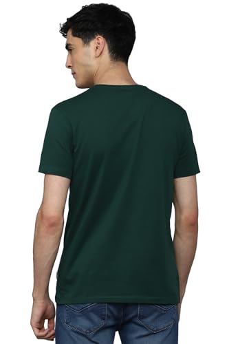 Image of Louis Philippe Men's Cotton Graphic Slim Fit T-Shirt