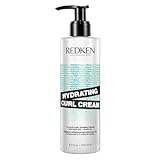 REDKEN Hydrating Curl Cream for Curly & Coily Hair, Up To 72-Hour Curl Defining Cream, Enhance Curl Pattern, With Squalane and Jojoba Oil, 250ml