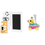 Bundle of Pearhead Pet Clean-Touch Ink Pad, Medium/Large + Pearhead Puppy Pinata Dog Toy