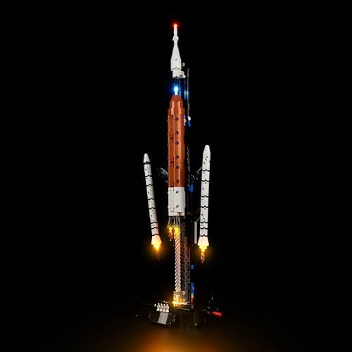 LIGHTAILING Led Light for Lego-42221 NASA Artemis-Space-Launch-System Rocket - Easy Install, Hidden Wiring, Home Decor & Gift-Ready (Model Not Included)