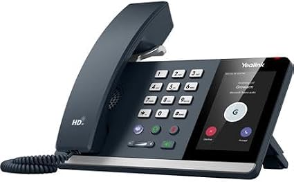 Yealink MP54-TEAMS-PSU-E2 - PoE - Android 13-4 inch (480 x 800) capacitive Touch Screen - Power Adapter Included