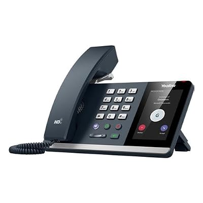 Yealink MP54-TEAMS-PSU-E2 - PoE - Android 13-4 inch (480 x 800) capacitive Touch Screen - Power Adapter Included