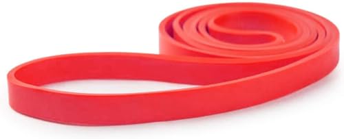 Sixstore Pull Up Bands & Resistance Bands, Rubber Heavy Duty Loop Band for Men & Women, Build Fit Power & Muscle, Training, Fitness Assist Pull Ups, Gym Exercise Red
