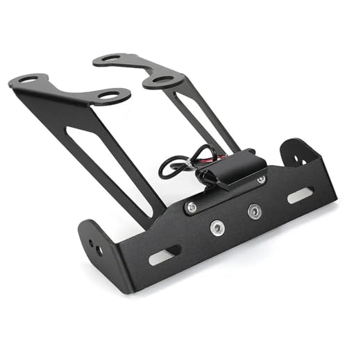 ALMNPRTVX pour Ducati Monster 797 659 821 1200 R S Supersport 939 950 Support De Plaque D'immatriculation Éliminateur De Garde-Boue Et Feu Arrière Support de...