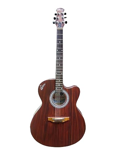 Image of Signature NM Rosewood Acoustic Guitar With Bag,Strap,1 Set of Extra Strings and 2 Picks