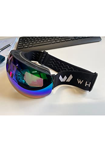 WHISTLER WS6100 1001A Unisex Ski Goggles Black One Size, 1001a Black - Image 4