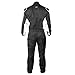 K1 Challenger Adult FR Cotton Fire Suit - SFI 3.2A/1 - Black, White - 2XL 64