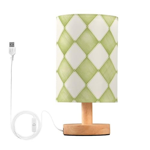 Lámpara de Mesa Noche LED FRODOTGV Verde Claro 9.7 in miniatura 2