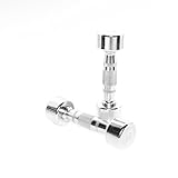 BODYPOWER 2Kg Ergo Chrome Dumbbells (x2)
