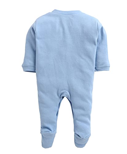 Image of BUMZEE Full Length Printed Baby Footies Sleepsuit Pack of 3