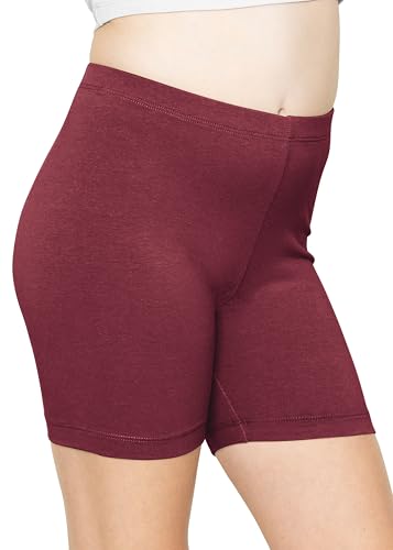 STRETCH IS COMFORT Girl's Cotton Biker Shorts and Cartwheel Shorts