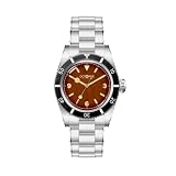 Octopus Kraken 37mm Automatic Dive Watch，OCT029 Aged Brown