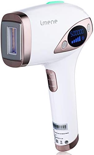 IPL Hair Removal for Women & Men Permanent, IMENE 500,000 Flashes Laser Hair Removal with Ice Cold Model