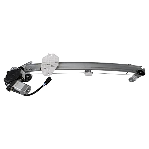 Image of TRQ Front Passenger Side Power Window Motor and Regulator Assembly One Touch Anti Pinch Compatible with 2018-2020 Honda Odyssey