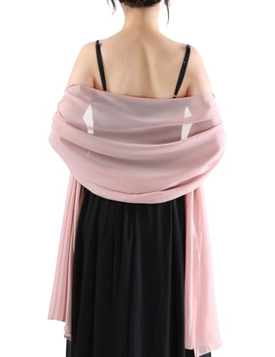 Dresstells Chiffon Schal Stola für Abendkleider in Verschiedenen Farben...