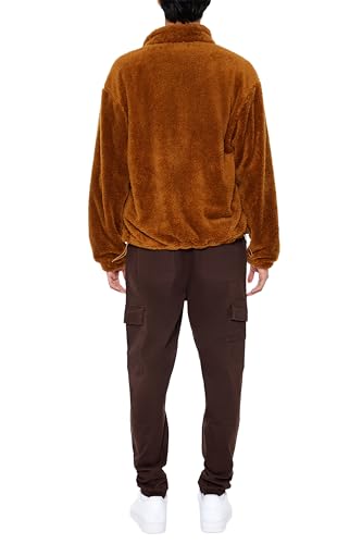 Forever 21 mens Mid-rise Drawstring Cargo Joggers4