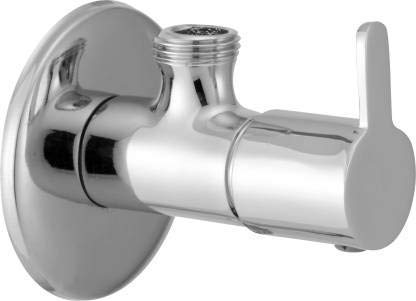 Torofy Stainless Steel Flora Angle Cock Body Bathroom Kitchen Tap Foam Flow with Wall Flange (Pack of 1)